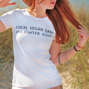 LOCAL VEGAN GANG shirt | kohlundkarma